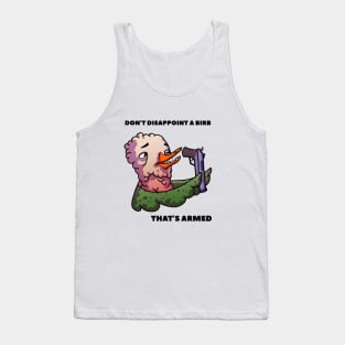 Goose with a gun! Tank Top